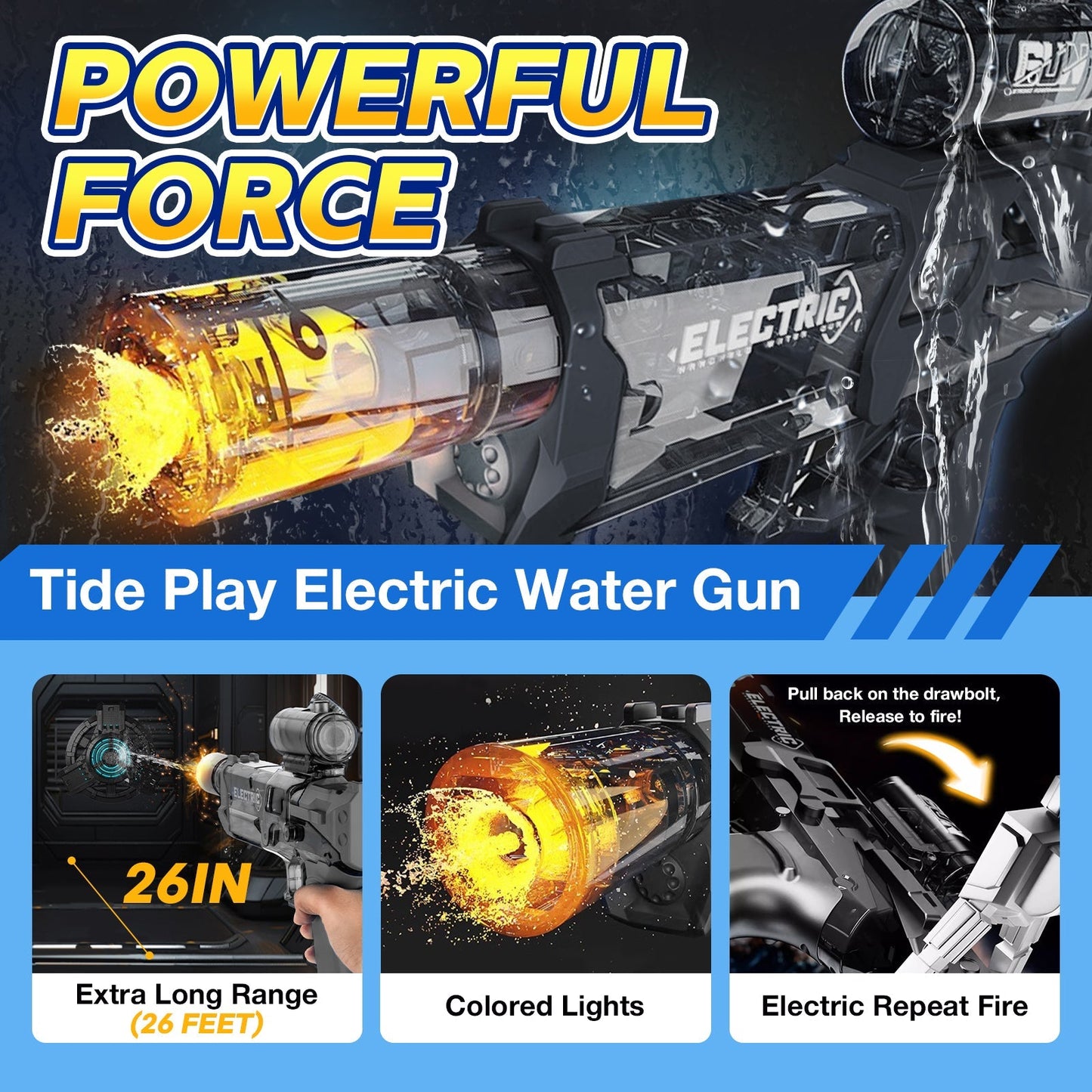 Електрически воден пистолет Woyuosn Battle Blaster