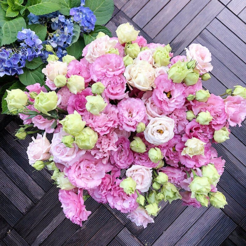 🔥Последен ден на продажба💝Eustoma Thornless Rose💐Семена от лизиантус