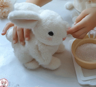 🐇Зайче - Моята реалистична играчка за зайче