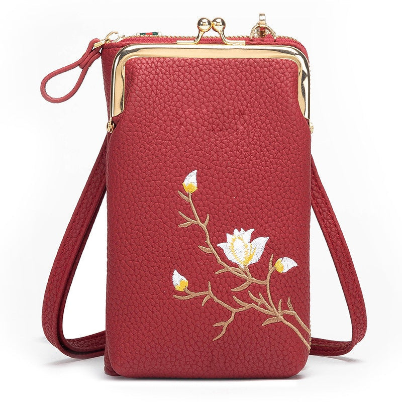 🔥👛Портфейл за мобилен телефон през рамо за жени🌸