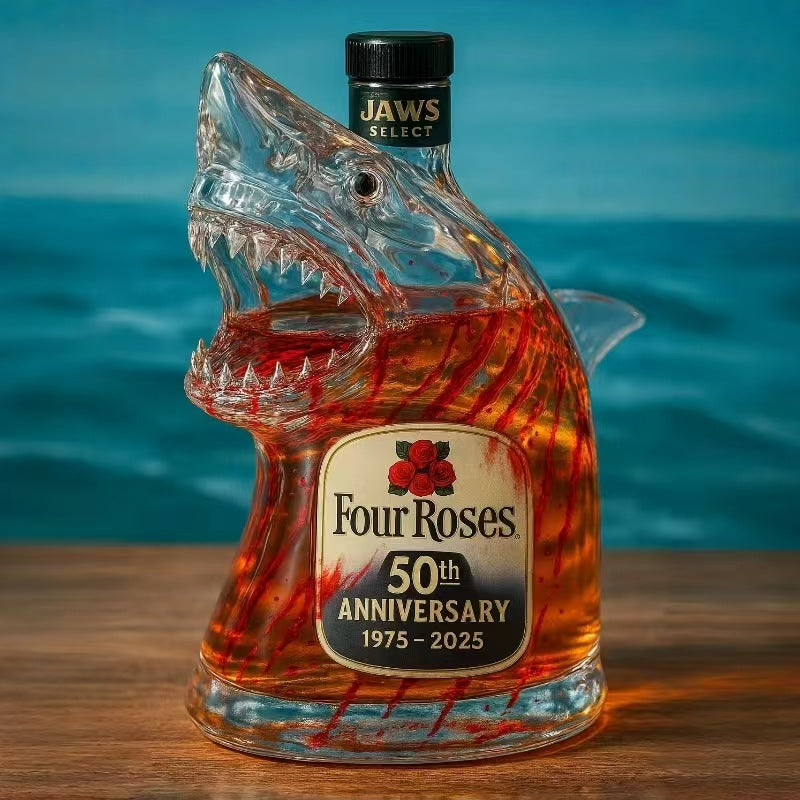 Бутилка Jaws Anniversary Edition за уиски