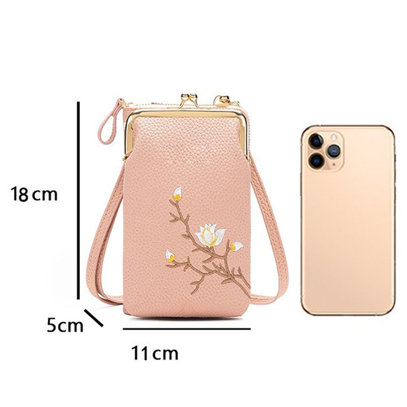 🔥👛Портфейл за мобилен телефон през рамо за жени🌸