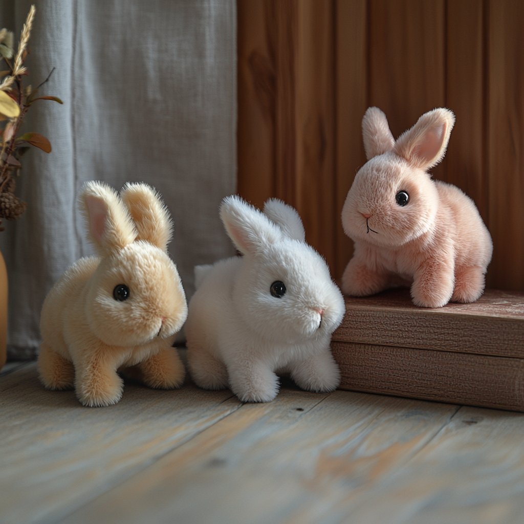 🐇Зайче - Моята реалистична играчка за зайче