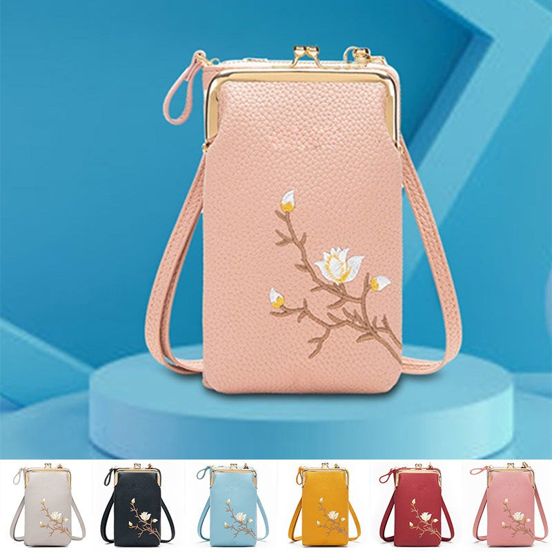 🔥👛Портфейл за мобилен телефон през рамо за жени🌸