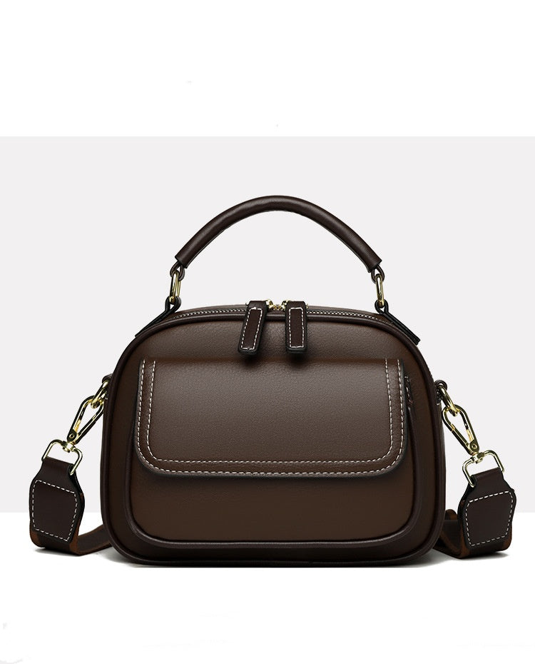 【🎊Нови продукти 30% отстъпка】👜Елегантна двупластова чанта през рамо с широка презрамка