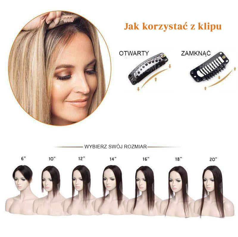 ✨Дишаща естествена коса за жени с изтъняла коса💁♀️