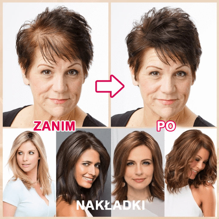 ✨Дишаща естествена коса за жени с изтъняла коса💁♀️
