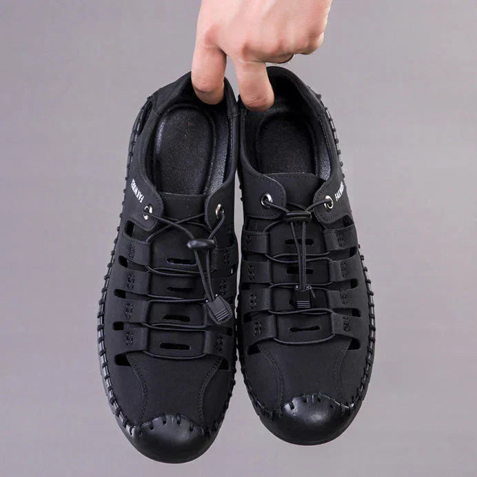🔥Кожени сандали с затворени пръсти👞