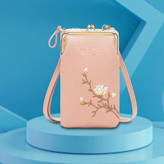🔥👛Портфейл за мобилен телефон през рамо за жени🌸