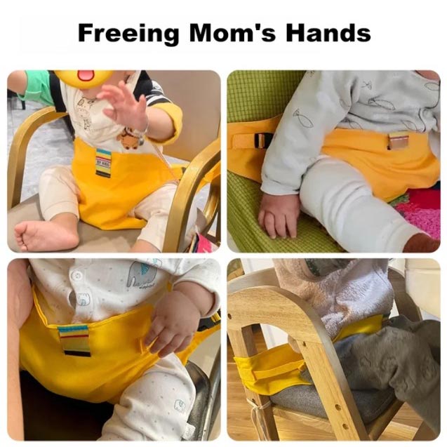 👶Преносим детски стол за хранене