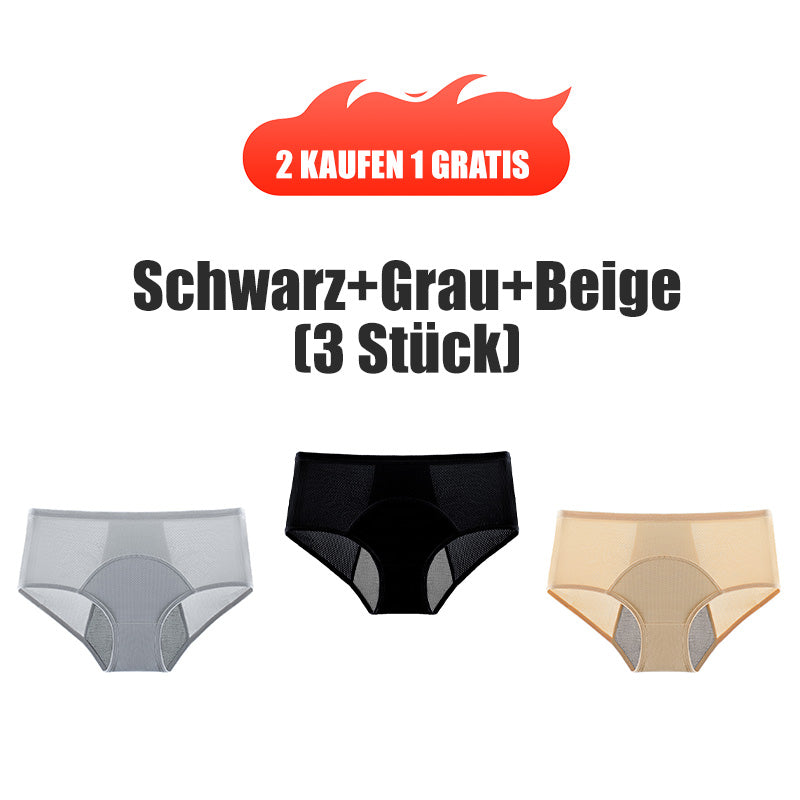 (L-8XL)🌸Купете 2, вземете 1 безплатно🔥Дамско бельо с висока талия, непромокаемо👙