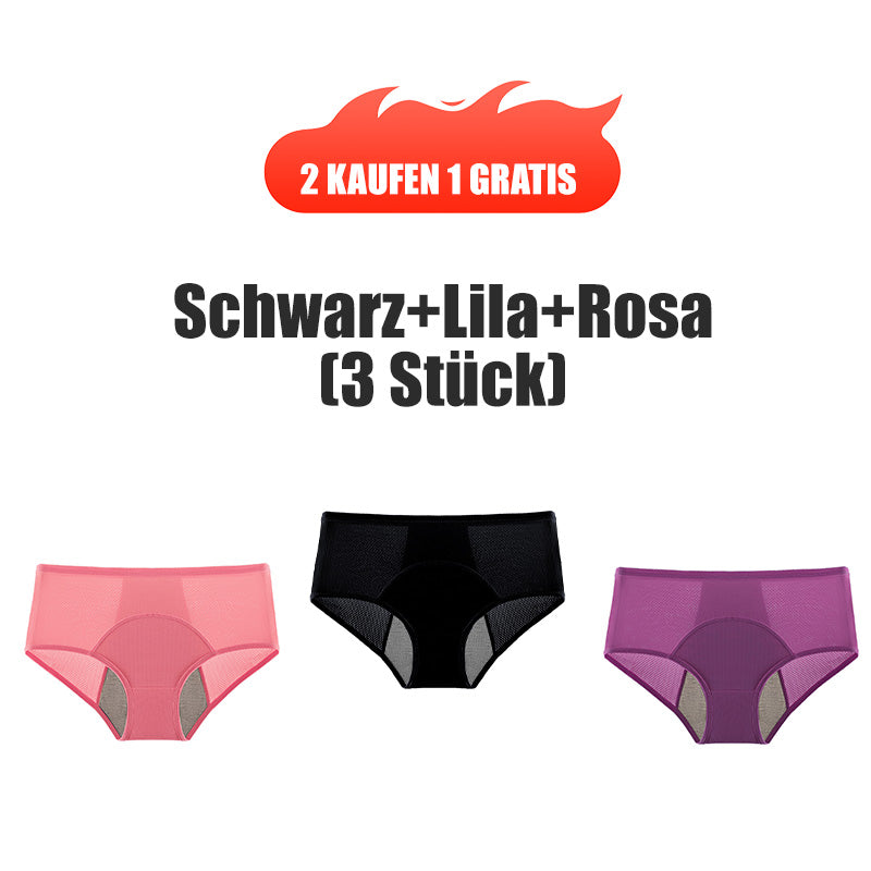 (L-8XL)🌸Купете 2, вземете 1 безплатно🔥Дамско бельо с висока талия, непромокаемо👙