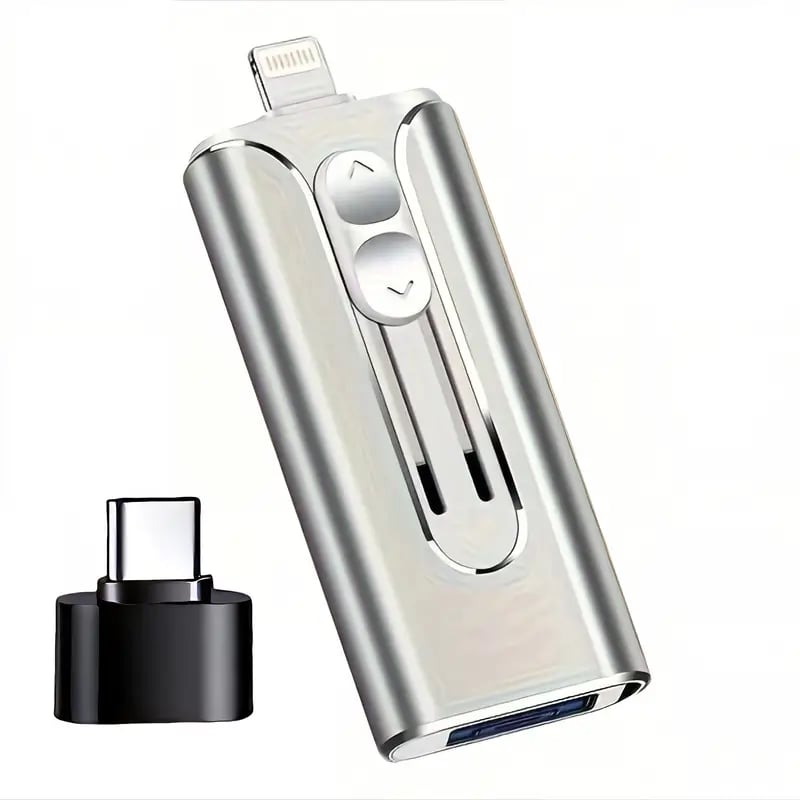 32~256GB Micro USB + 8-пинов + USB 3.0 4 в 1 U-диск за мобилен телефон, компютър