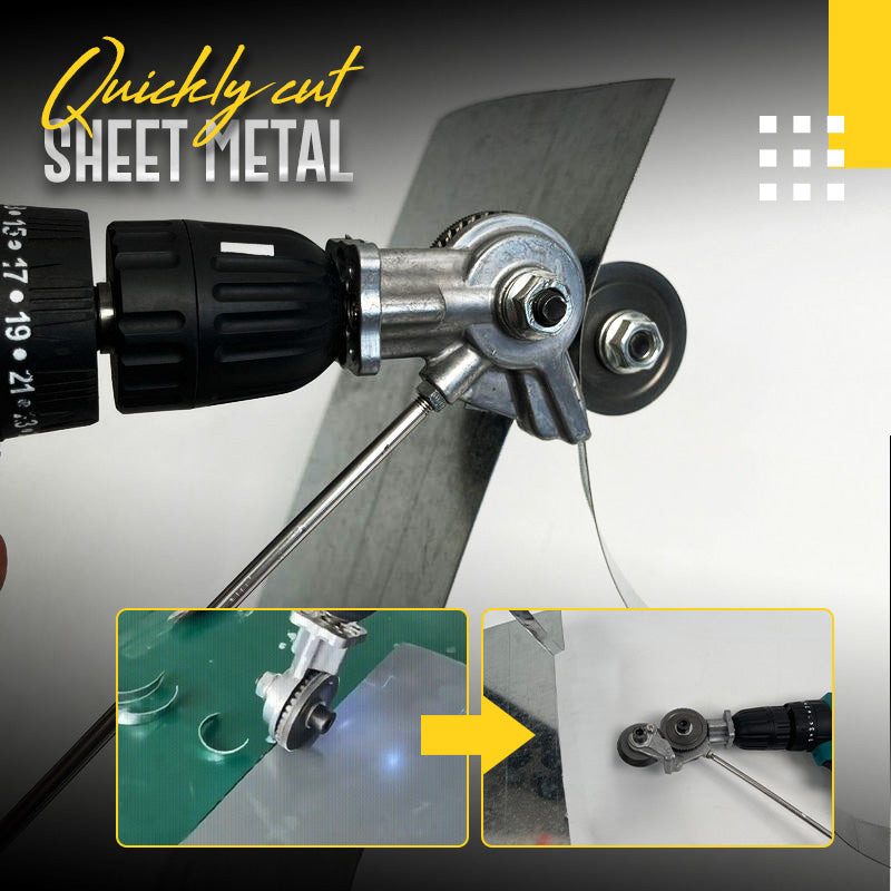 【Gorąca wyprzedaż】Mintiml® Electric Drill Plate Cutter